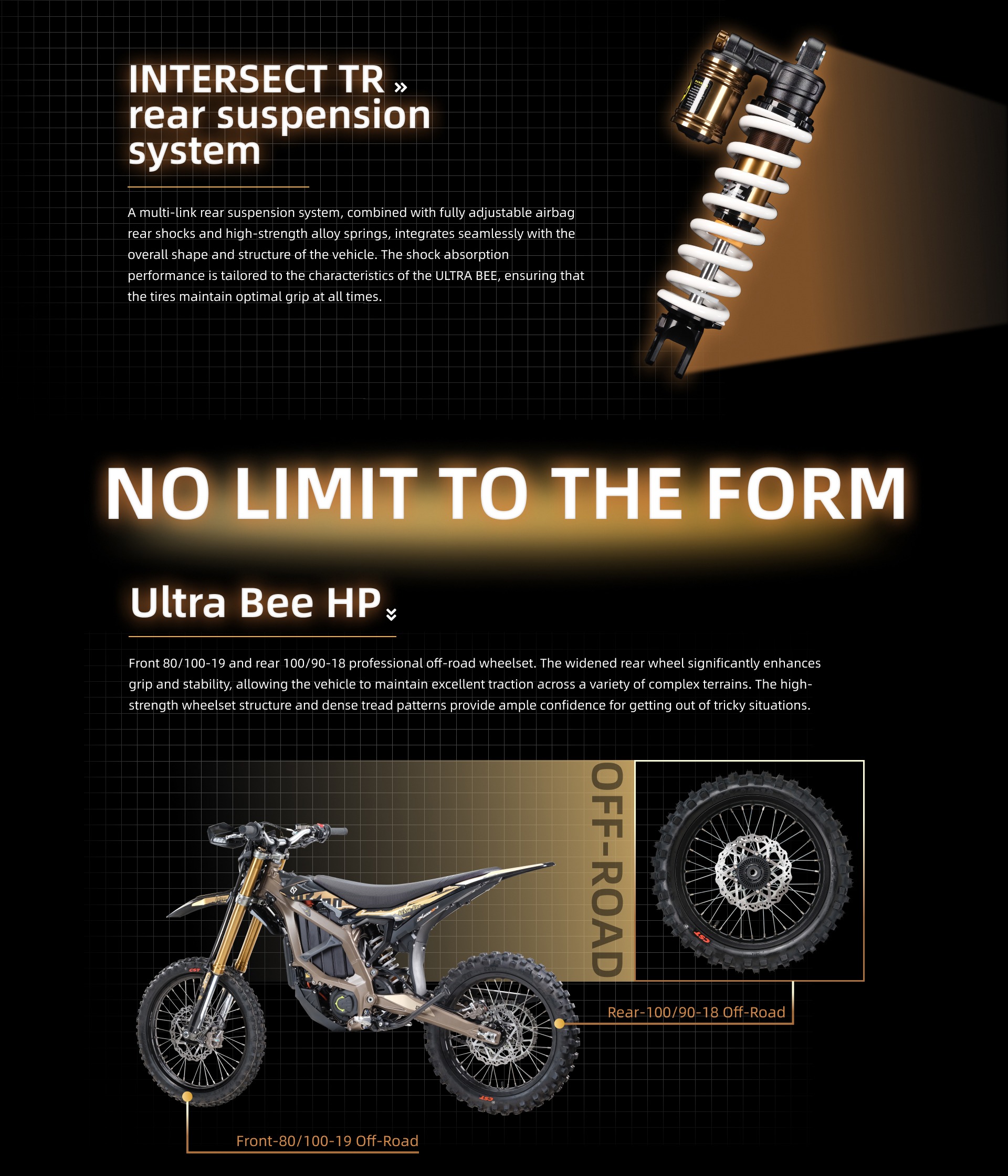 Surron Ultra Bee HP Cockpit